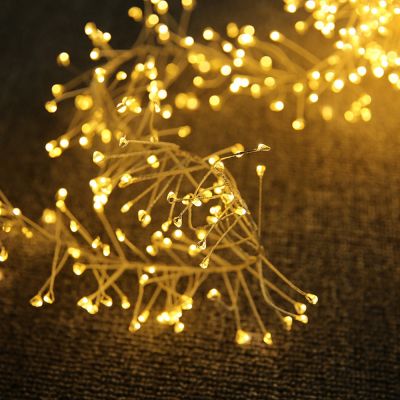 hua lin 5M ทองแดงลวด String ไฟประทัด Garland โคมไฟสำหรับปีใหม่ต้นคริสต์มาสงานแต่งงาน ตกแต่ง