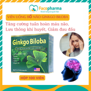 Hoạt huyết dưỡng não Ginko Biloba thực phẩm chức năng bổ não giảm mất ngủ