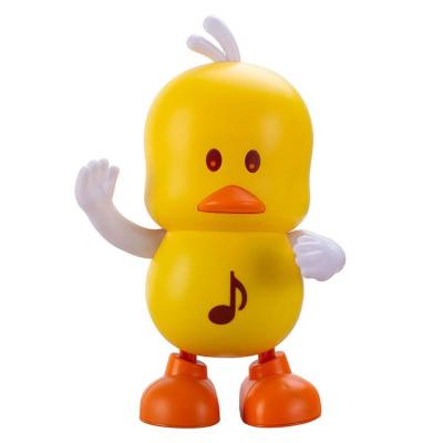 Toddler Sensory Toys Dancing and Singing Musical Duck with Led Lights Interactive Action Educational Learning Light Up Dancing Toy for Baby Toddler Infant friendly