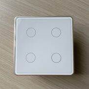 Công tắc thông minh mặt kính cảm ứng Zigbee Tuya Mặt Vuông