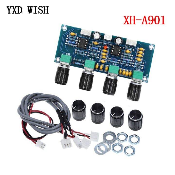 【A HOT】 XH A901 NE5532 Tone Board Pre amp With treble bass volume