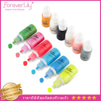 foreverlilyหมึกทาสีสีขาวออกแบบเล็บทาสีเล็บสีสําหรับอุปกรณ์ Airbrush,10ml