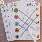 Tập tô vẽ thông minh xóa được
