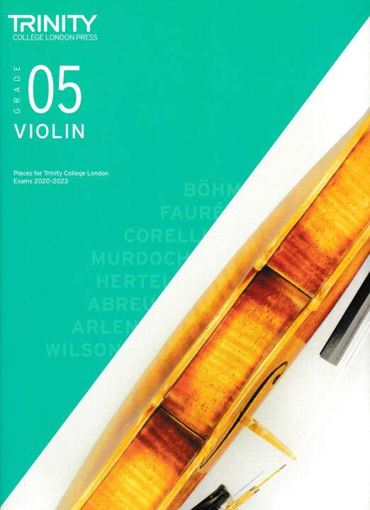 Trinity College London Violin Exam Pieces 2020 2023 Grade 5 Lazada