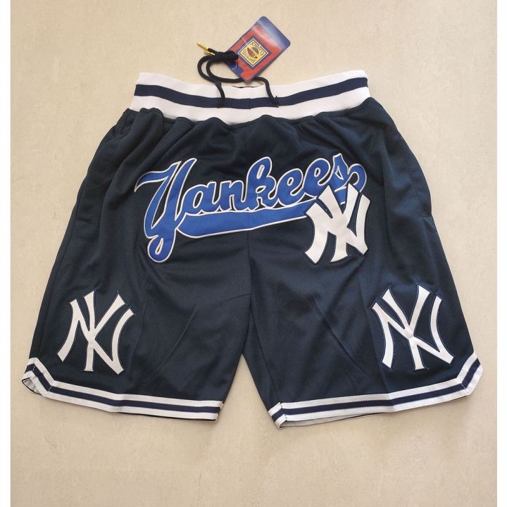 MLB  Quần shorts jeans nữ Classic Monogram