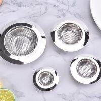 Kitchen Sink Filter Mesh Metal Floor Drain Net Food Slag Stopper Plug Shower Bathtub Hair Catcher Deodorant Drainer Cleaner Tool