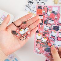 TOODD นักเรียนน่ารักทำรายงานด้วยมือสมุดภาพที่สวยงาม Cinnamoroll DIY สติกเกอร์ตกแต่ง Goo Card Guka สติกเกอร์อัลบั้มสติกเกอร์สมุดไดอารี่กาว