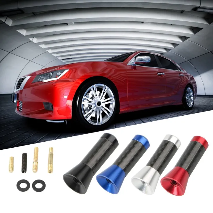 【CCWOLF】 Car Roof Antenna Enhanced Signal Carbon Fiber Car Radio Aerial