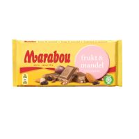 Marabou Fruits Almond 200g มาราบู สวิสนัท ช็อกโกแลต ขนม ขนมหวาน