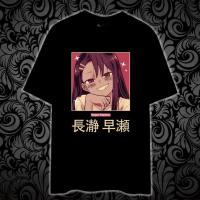 เสื้อยืดพิมพ์ลายอนิเมะ V2 NAGATORO HAYASE สำหรับทุกเพศ100