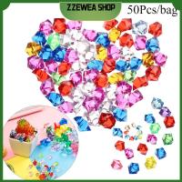 ZZEWEA SHOP 50ชิ้น/ถุงเมล็ดมะเขือเทศบอนไซงานฝีมือภูมิทัศน์พิพิธภัณฑ์สัตว์น้ำอุปกรณ์ตกแต่งตู้ปลาปลาเครื่องประดับหินกรวดฟิลเลอร์แจกันคริสตัลก้อนน้ำแข็งหินเทียม