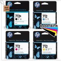 ตลับหมึกอิงค์เจ็ท HP 712B BK(3ED29A) 80ml Black / HP 712C 29ml (3ED67A) / HP 712M 29ml(3ED68A) / HP 712Y 29ml(3ED69A) #หมึกเครื่องปริ้น hp #หมึกปริ้น   #หมึกสี   #หมึกปริ้นเตอร์  #ตลับหมึก