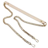 【CC】☫  120cm Chain Metal leather Straps for Handbag Handles Shoulder Accessories bag