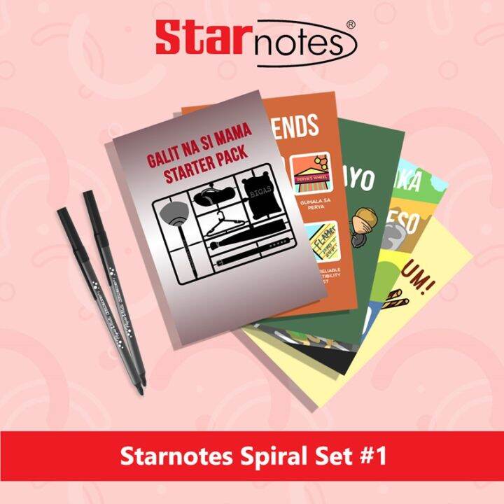 Starnotes Spiral Notebooks Set #1 | Lazada PH
