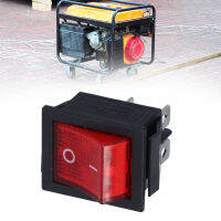 Latching Rocker Switch ทนทานใช้งานง่ายเปลี่ยนปุ่มกดมินิสวิตช์ 250VAC