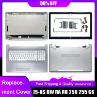 หน้าจอ LCD สำหรับแล็ปท็อป Baru Belakang เคส HP 15-RA 15-BW 15-BS 15-RB G6 250 G6 TPN-C129ฝาปิดโน้ตบุคปาล์มชั้นบนสุดสีเงิน