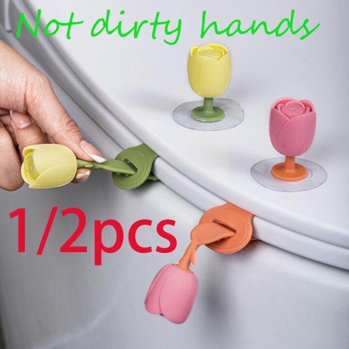 Toilet Lid Lifter Toilet Seat Lid Toilet Lid Lifter Handle AntiDirt