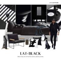 ชุดผ้าปูที่นอน Lotus รุ่น Attitude สี BLACK