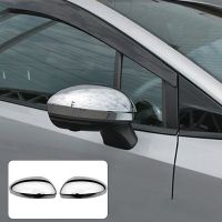 Car Chrome Rear View Rearview Side Glass Mirror Cover Trim Frame Side Mirror Caps for Nissan Note E13 2020 2021