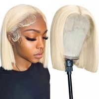 【LZ】™  13x6 Blonde Bob Hair Wig Human Hair 613 Hd Lace Frontal Wig 13x4 Brazilian Straight Bob Wig Lace Front Human Hair Wigs for Women