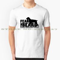 Fear The Beard German Wirehaired Pointer Gwp Cool Design Trendy Tshirt Tee Dog Pet Dog Dog Dog Lover Puppy Puppies Dog