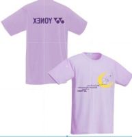 เสื้อ Yonex BigLogo คอกลม สีม่วงอ่อน รูปพระจันทร์