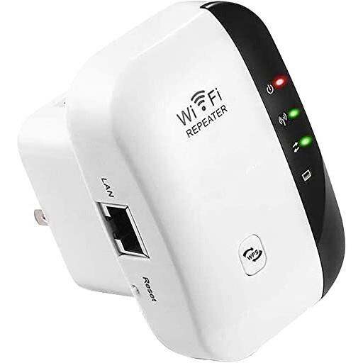 WiFi Repeater 300Mbps wireless repeater 2.4G internet signal booster ...