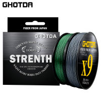 【cw】GHOTDA 9 Strands 12 Strands PE ided Wire 13.2LB-132LB Saltwater Fishing Pesca Multifilament Fiber Line ！