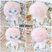 Genuine 20CM Idol Girl Doll With Stand Bone DIY Pink Curly Hair Action Toys Black Pink Lisa Jennie Jisoo Aespa Dolls Accessories Collection