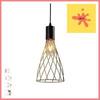 ไฟช่อ BEC F90960M สีทอง/ดำ 1 หัวPENDANT LAMP BEC F90960M GOLD/BLACK 1-LIGHT **ด่วน ของมีจำนวนจำกัด**