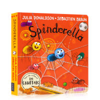 English original genuine spider Rillas three brothers and sisters spinderella Julia Donaldson young enlightenment cognitive paperboard Book English Enlightenment parent-child the Gruffalo Gulu Niu tongauthor