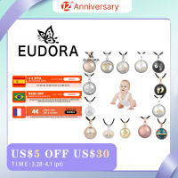 Eudora Harmony Ball Pendant Necklace Pregnancy Chime Ball Mexcian Bola Pendants Wishing Balls Fine Jewelry for Women Best Gift