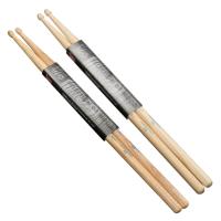 5A7A Hickory Drumstick กลองชุดสติกเกอร์ชั้นวางกลองค้อนสกุลเงิน Hickory Drumstick กลองชุดเด็กเริ่มต้นที่มีคุณภาพสูง