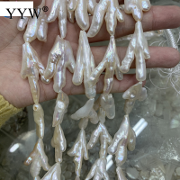 15 Strand White Real Pearls Biwa Chicken Feet Freshwater Pearls Loose Bead Perfect DIY Pearl Fashion Jewelry Nice Women Gift