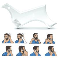 【YF】❁  1pc Men Beard Shaping Styling Template Hair Combs Shaving Tools Trim Barber Comb