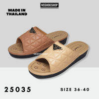 รองเท้าแตะหญิง น้ำหนักเบา ไม่ลื่น รุ่น 25035 size 36-40