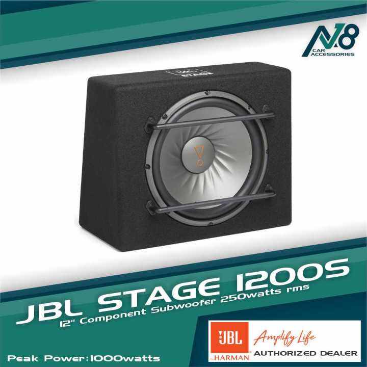 JBL Stage 1200S Sealed enclosure with one 12" subwoofer Genuine Lazada PH