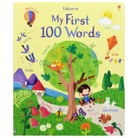 Usborne my first 100 words my first 100 words daily English picture book 3 years old + childrens English early education enlightenment picture book daily theme word learning book English original import