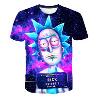 2022 Summer New Children Clothing Rick Little Boy T-shirt Rick Anime T shirts Baby Kids Funny T-shirt 3-14 Year Old Girls Gift