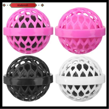 3 Pcs Purse Cleaning Ball, Bag Cleaner Ball for Purses Keep Your Bags  Clean, Sticky Ball Inside Picks Up Dust, Dirt,Crumbs in Purse, Bag, Or  Backpacks, Pink, Purse Cleaning Ball (Pink+Black+White) 