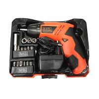 ชุดสว่านไขควง BLACK&amp;DECKER KC4815KA15-B1 4.8โวลต์ELECTRIC SCREWDRIVER SET BLACK&amp;DECKER KC4815KA15-B1 4.8V **ขายดีที่สุด**