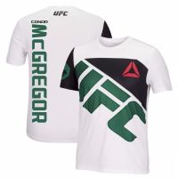 Mens Boxing Sanda Short Sleeve Fan Cannon Connor McGregor Apparel Appearance MMA Mixed Martial Arts T-shirt Unlimited