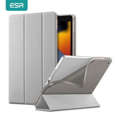[HOT 2023] ESR สำหรับ iPad 10.2 7 8 9เคสสำหรับไอแพด Air 4เคสพับแม่เหล็กสำหรับ iPad 7th 8th Generation 9th Clear Smart Case