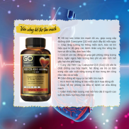 Viên hỗ trợ tim mạch - Go Healthy - GO CO-Q10 400mg - 60 viên
