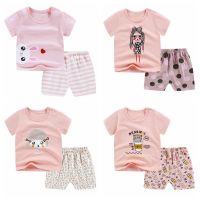 Baby Girl Summer Clothes Infant Girls Clothing Set Children Top+shorts Suit Kid Cotton Outfits Two Piece Sets Toddler Costume  by Hs2023