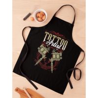 Tattoo Artist Art Ink Job  Apron Tattooists Artist Gift Kitchen Cooking Tablier Cuisine Chef Gardening