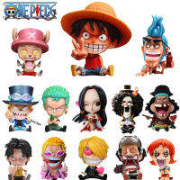 Figur Anime Zoro Luffy Sanji 9ซม. หนึ่งชิ้น Ver. โรบินพิตต์สบรูค Chopper PVC Tokoh Aksi OP Ace RANKY รุ่น Usopp Cantik