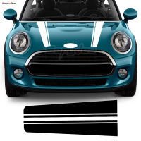 2ชิ้นเครื่องดูดควันรถ Bonnet ลายสติ๊กเกอร์เครื่องยนต์ปกรูปลอกสำหรับ MINI Cooper Contryman R60 F60 Clubman R55 F55 R56 R58 R59 F54 R53