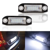 12V LED Canbus Error Free Car License Plate Number Lights For Volvo S80 XC90 S40 V60 XC60 S60 C70 V50 XC70 V70 2 Pcs