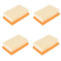 4X Vacuum Cleaner Filter Replacement for KARCHER Flat-Pleated MV4 MV5 MV6 WD4 WD5 WD6 P PREMIUM WD5